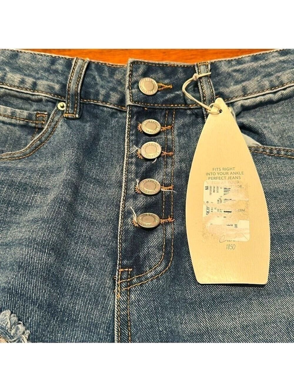 Cali 1850 straight leg jeans size 3 - Picture 7 of 9